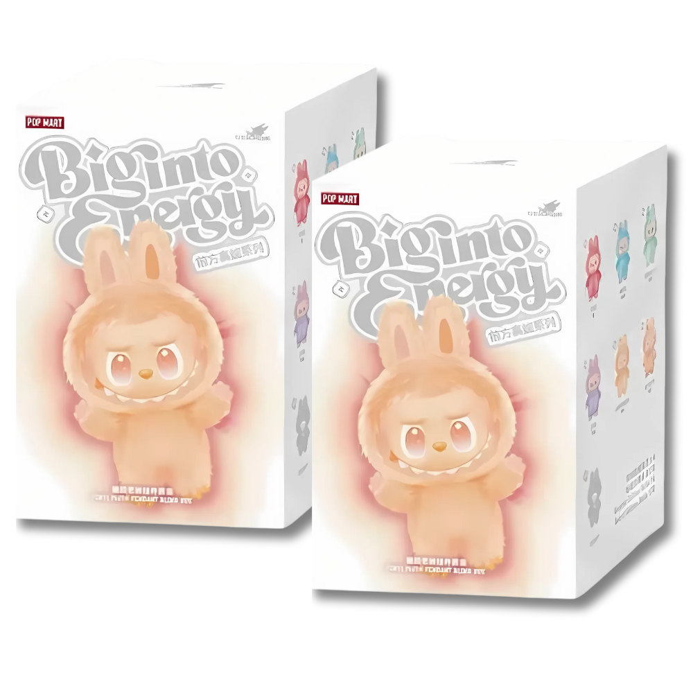 Labubu - Authentique Pop Mart Collection V3 "Big Into Energy "